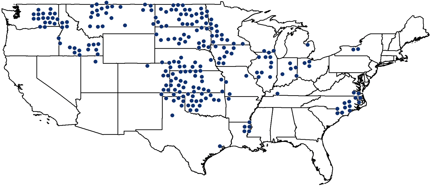 Elevator Location Map