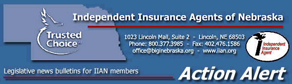 Action Alert! Independent Insurance Agents of Nebraska