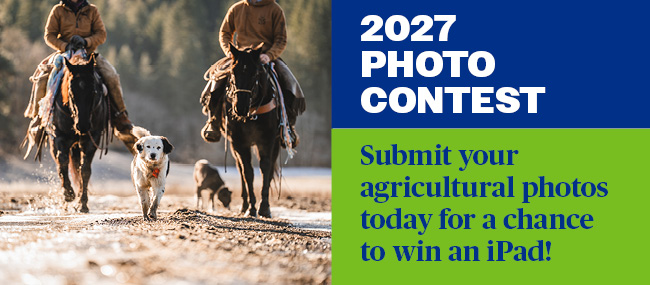Photo Contest: Submit your agricultural photos today for a chance to win an iPad!