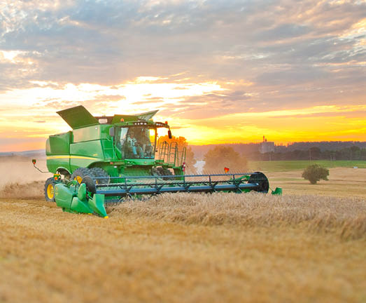 Modern Combine Photo