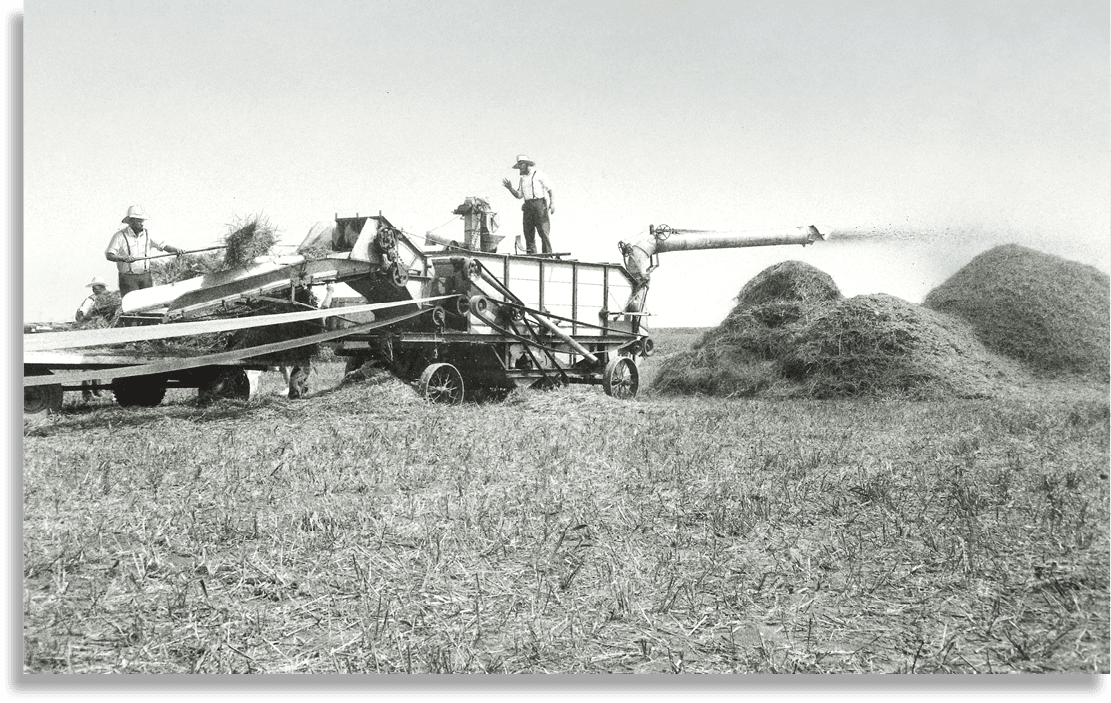 Old Farming Picture