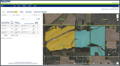 Mapping Applicaiton Screenshot